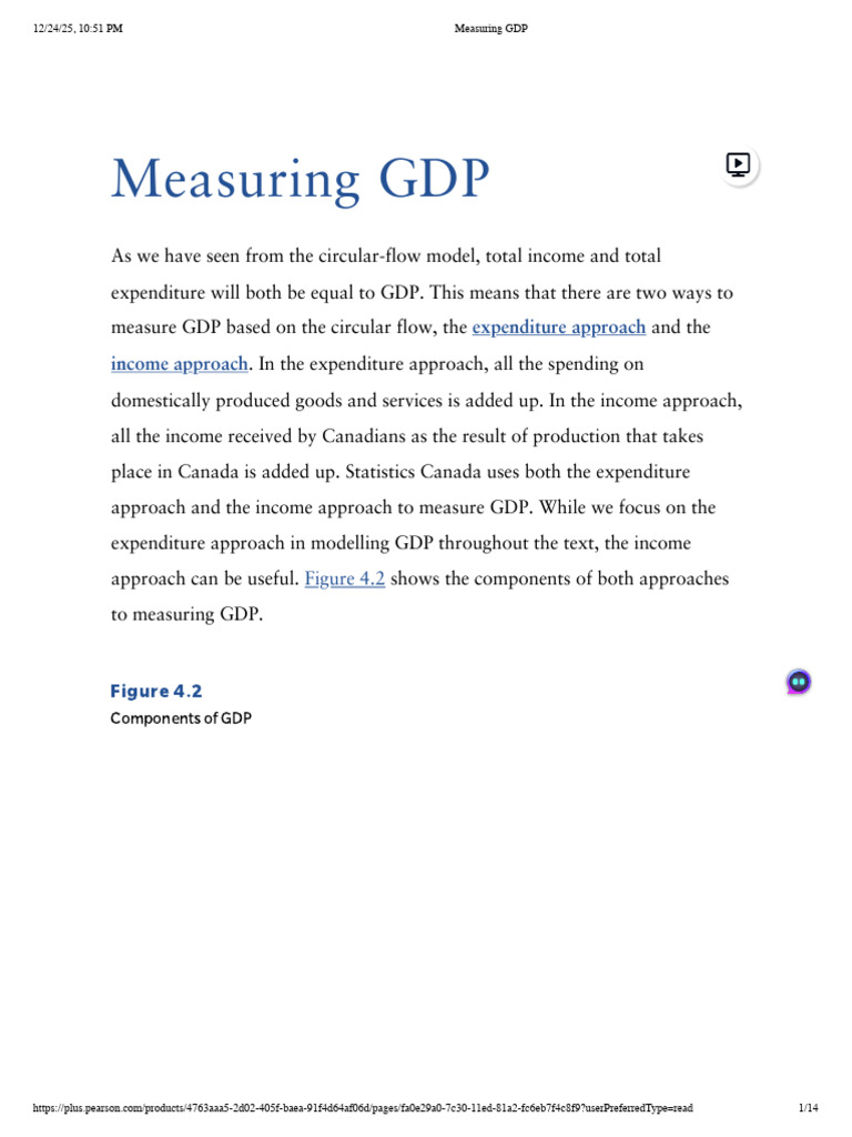 Understanding GDP Measurement Methods | PDF | Gross Domestic Product ...