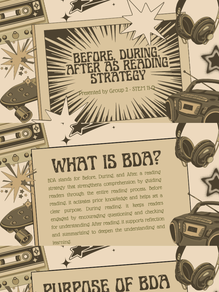 BDA Reading Strategy Explained | PDF