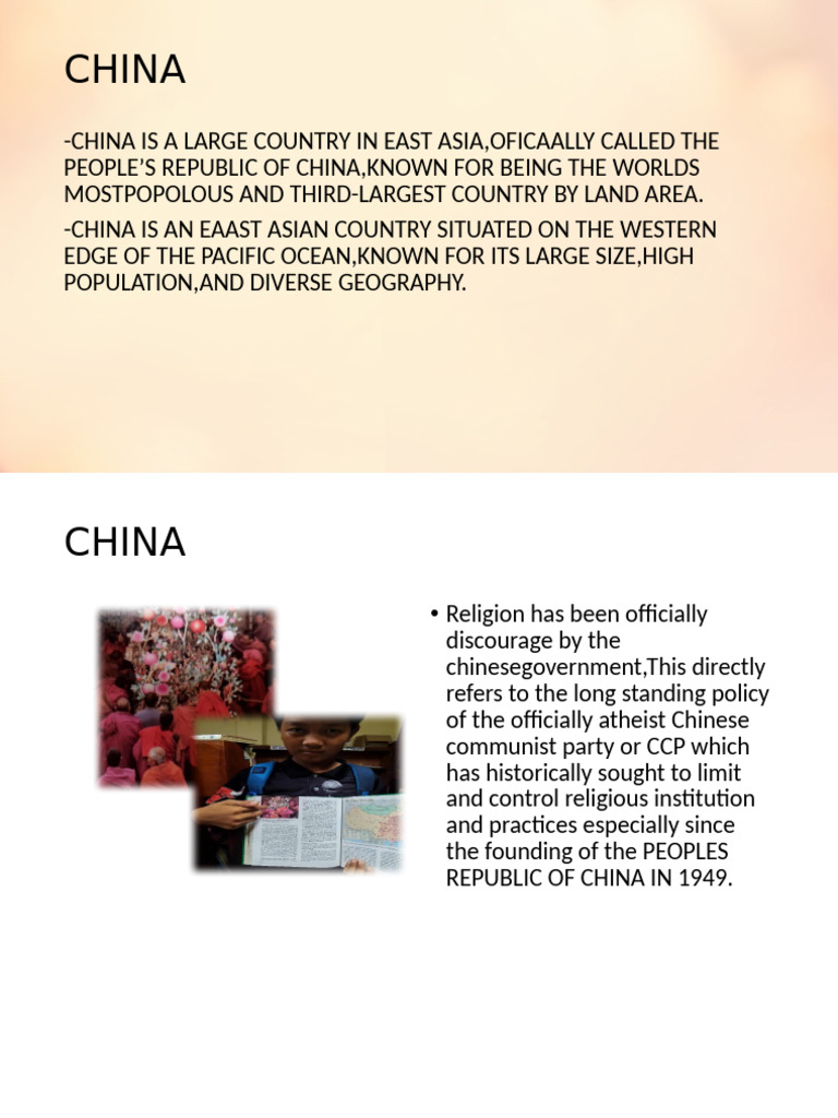 All About China | PDF