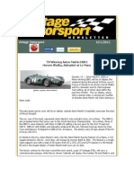 Newsletter Vintage Motorsport