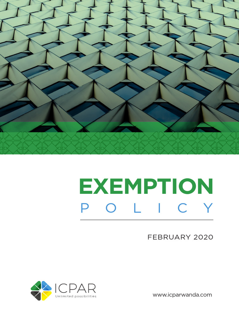 ICPAR Exemption Policy Overview | PDF | Academic Degree | Postgraduate ...