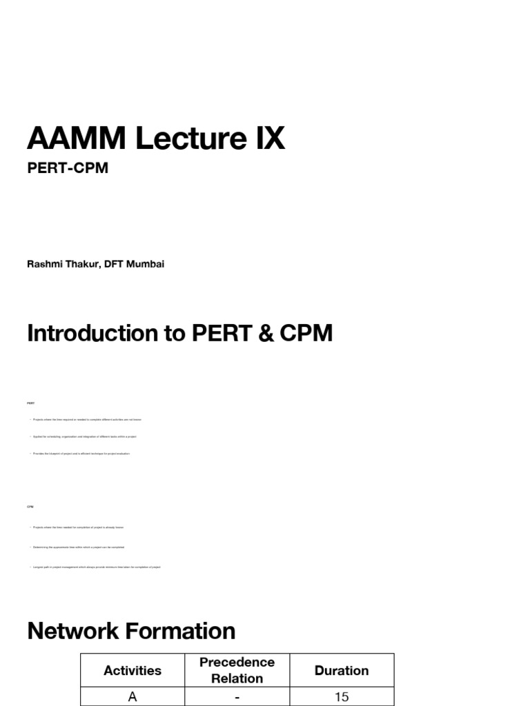 Aamm Lecture Viii | PDF | Applied Mathematics | Operations Research