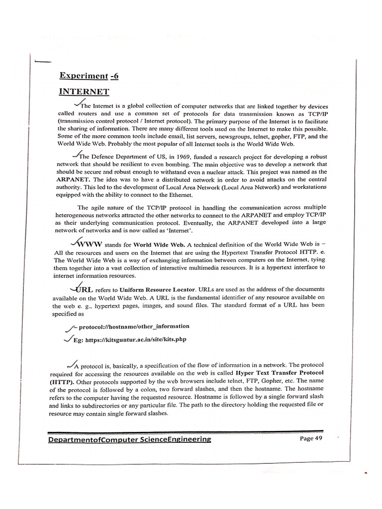 IT Work Shop | PDF