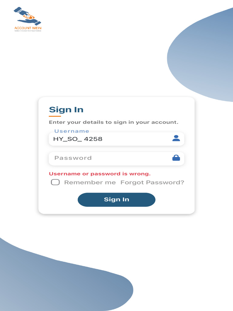 Login Form | PDF