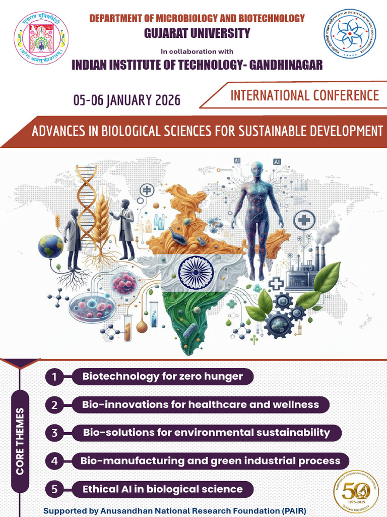 International Conference on Biological Sciences | PDF | Gujarat | Biology
