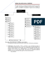 Tehnologia Materialelor - Procedee de Prelucrare A Tablelor