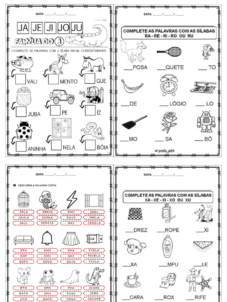 Letra J | PDF