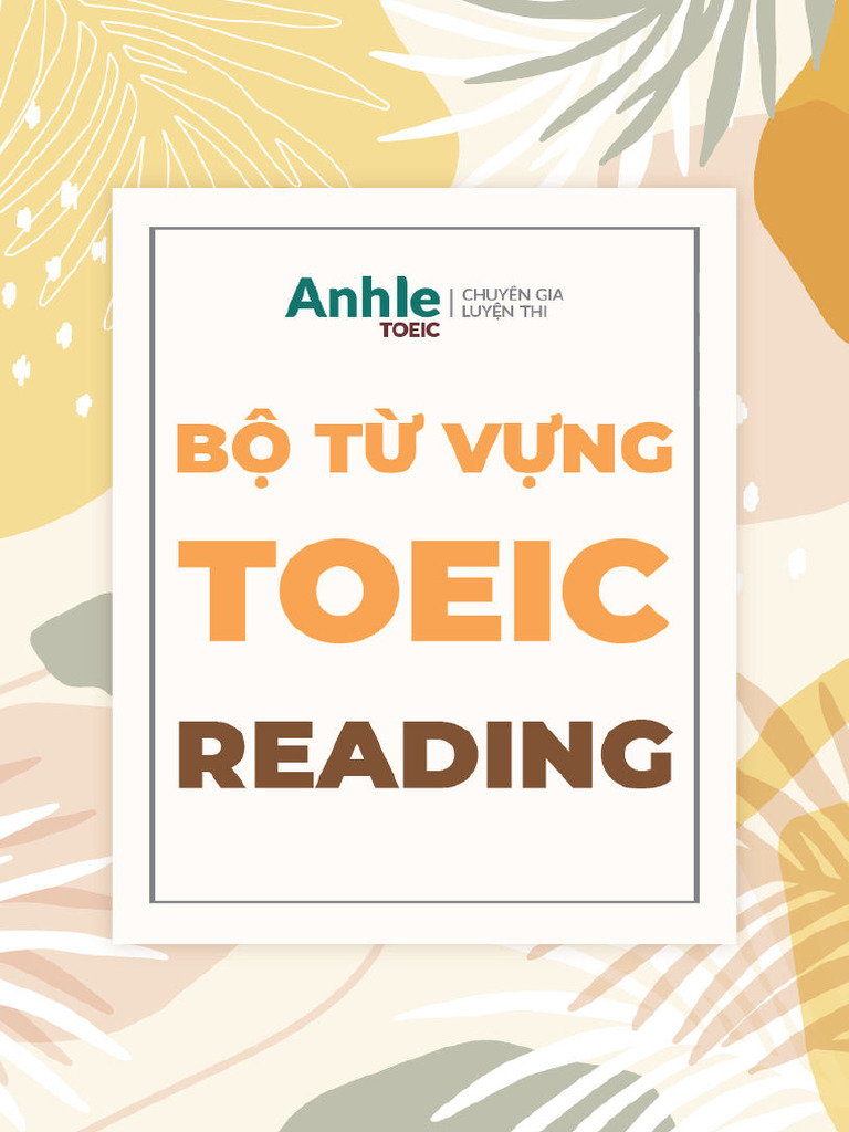 B T V NG TOEIC READING - New Format | PDF
