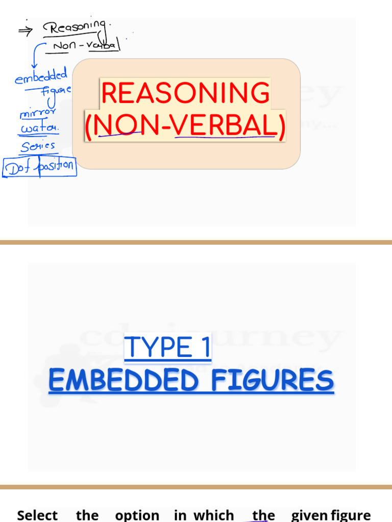 Non-Verbal Reasoning Practice Questions | PDF | Chess | Chess Theory