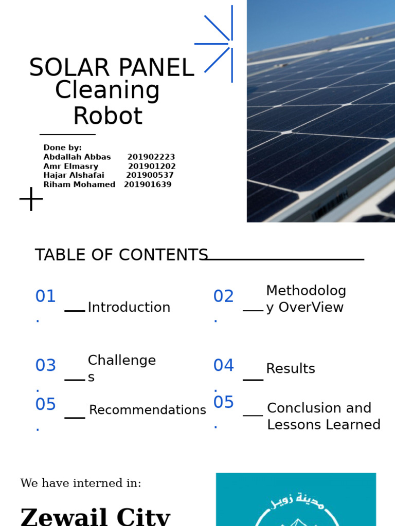 Automated Solar Panel Cleaning Robot | PDF | Solar Panel | Arduino