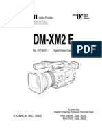 Canon DM XM2E Pal Service