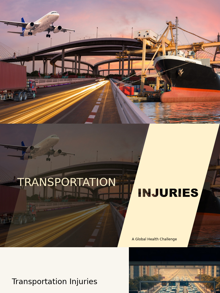 Transportation Injuries: Global Health Impact | PDF | Traffic Collision ...