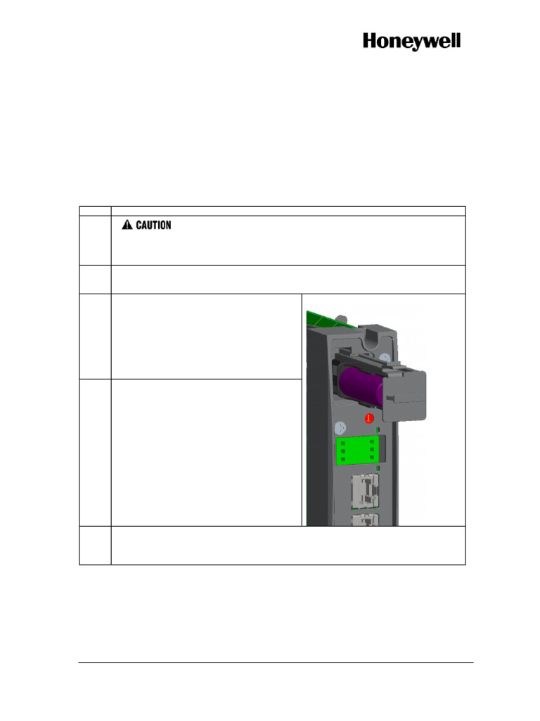 ControlEdge HC900 Battery Replacement Guide | PDF | Manufactured Goods ...