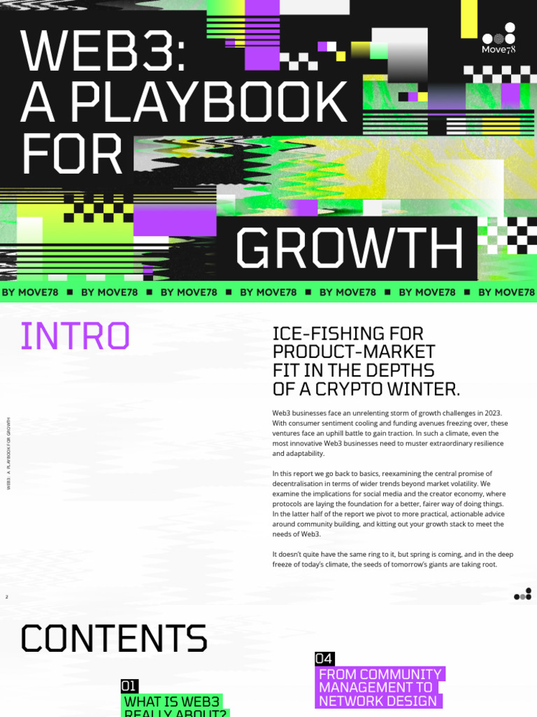 Web3 Growth Strategies Playbook | PDF
