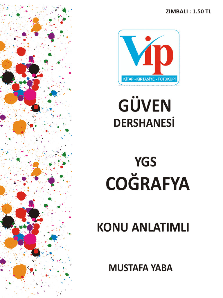 Ygs Coğrafya Konu Yeni̇ | PDF