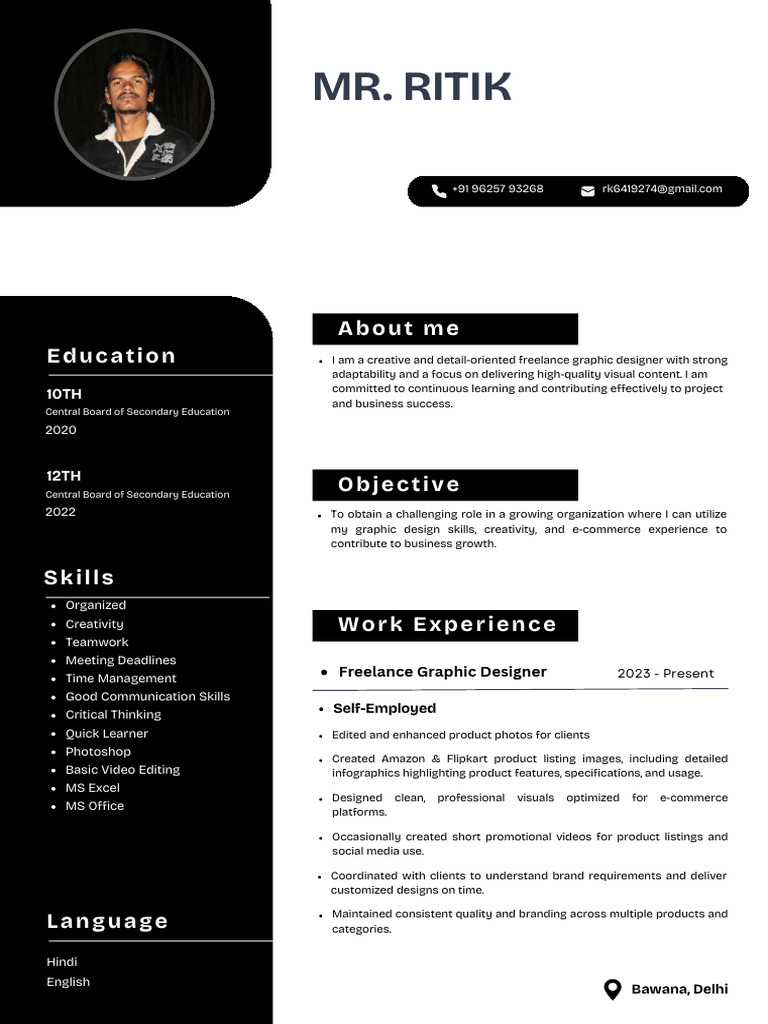 Freelance Graphic Designer Profile | PDF