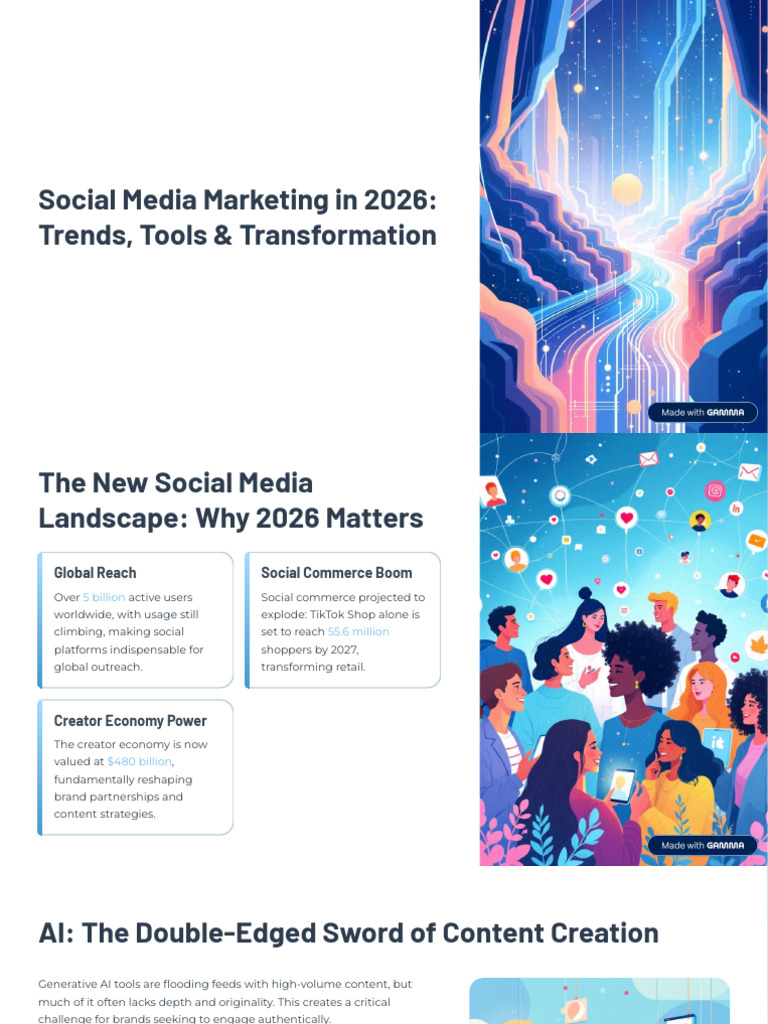 Social Media Marketing Trends 2026 | PDF | Brand | Social Media Marketing