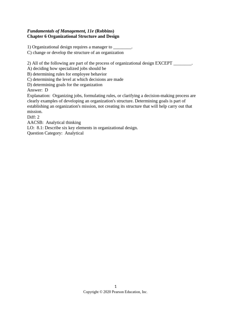 Organizational Structure Essentials | PDF | Employment | Hierarchy