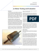 Induction Motor Testing and Evaluation