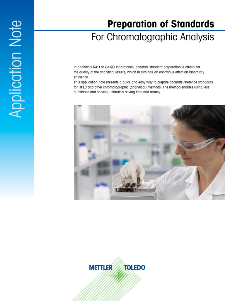 Efficient Reference Standard Preparation | PDF | High Performance ...