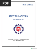 Approving Joint Declaration Online Guide | PDF | Finance & Money ...
