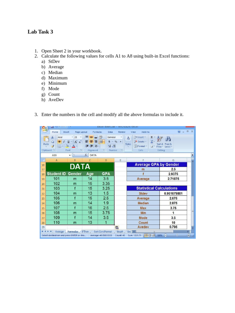 Lab Task 3 | PDF