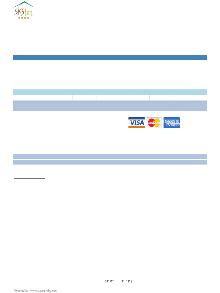 SKS Inn Room Reservation Confirmation | PDF | Identity Document