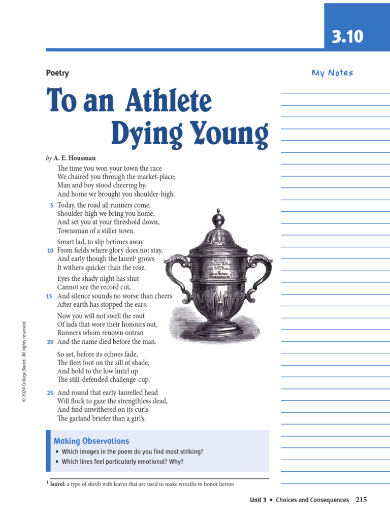 A.E. Housman's 