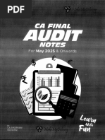 CA Final Audit Abbreviations List | PDF | Audit | Internal Control
