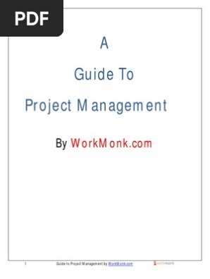 Project Management Guide by Workmonk