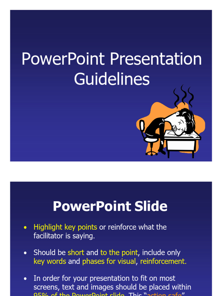 PowerPoint Presentation Best Practices | PDF | Typefaces | Verdana
