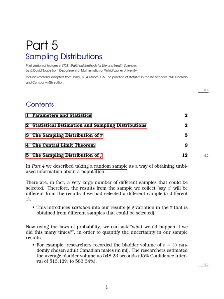 ST231_W25_Part5 | PDF | Standard Deviation | Estimator