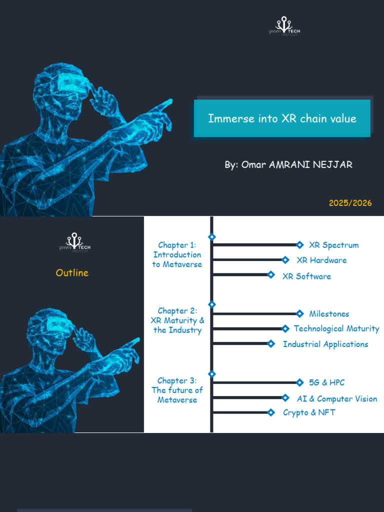 Exploring XR and the Metaverse Value | PDF | Virtual Reality ...