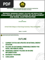 Download Dadan Kusdiana - Indonesia Renewable Energy Policies and Regulations by Asia Clean Energy Forum  SN97766676 doc pdf