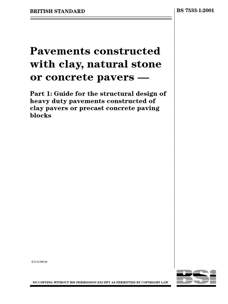 Heavy Duty Pavement Design Guide | PDF | Road Surface | Concrete