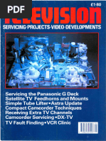 1992 Servicing - Video - Satellite-Developments PDF | PDF