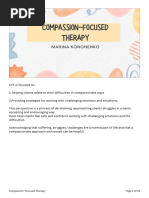 Compassion Formulation Worksheet Guide | PDF | Fear | Emotions