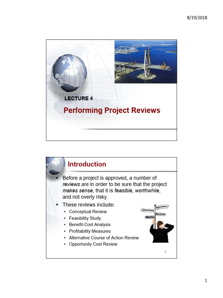 Project Review Process Overview | PDF | Net Present Value | Internal ...