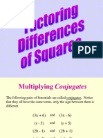 Factor_difference of Squares