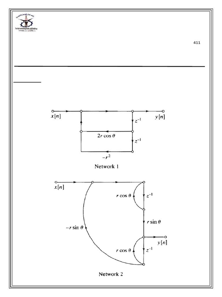 Digital Signal Processing Problem Set ELC 411 | PDF