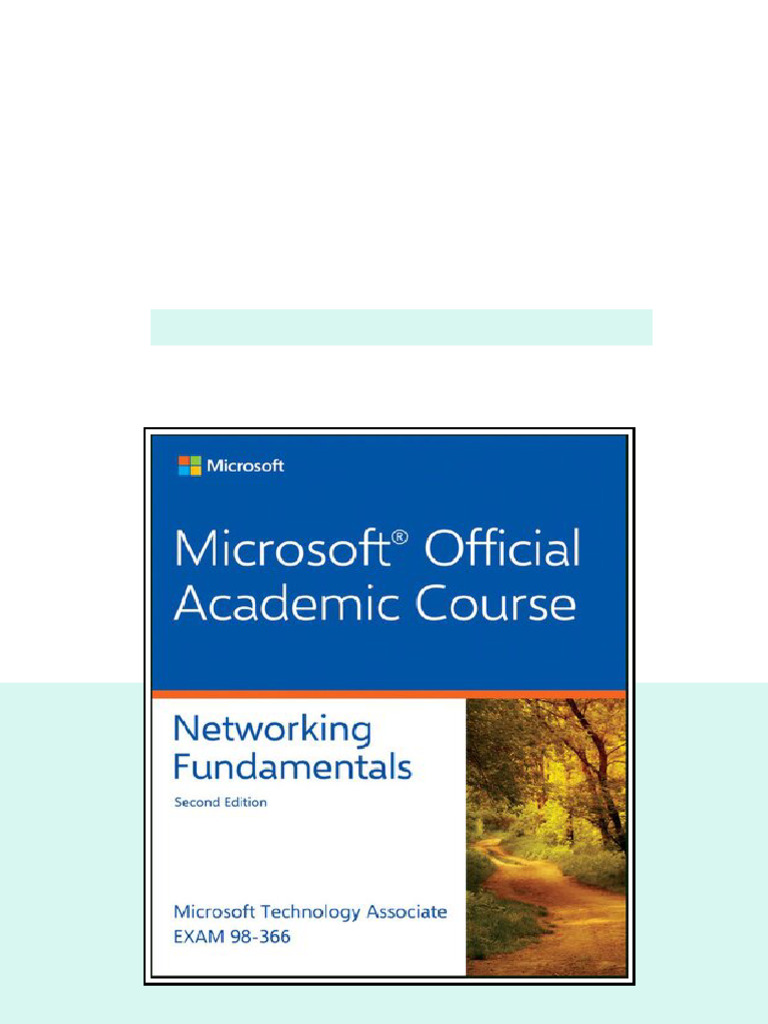 Exam 98366 Mta Networking Fundamentals 2nd Edition Microsoft Official ...