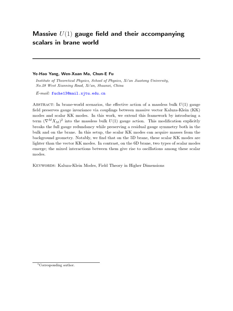 2601.02626v2 | PDF | Dimension | Gauge Theory