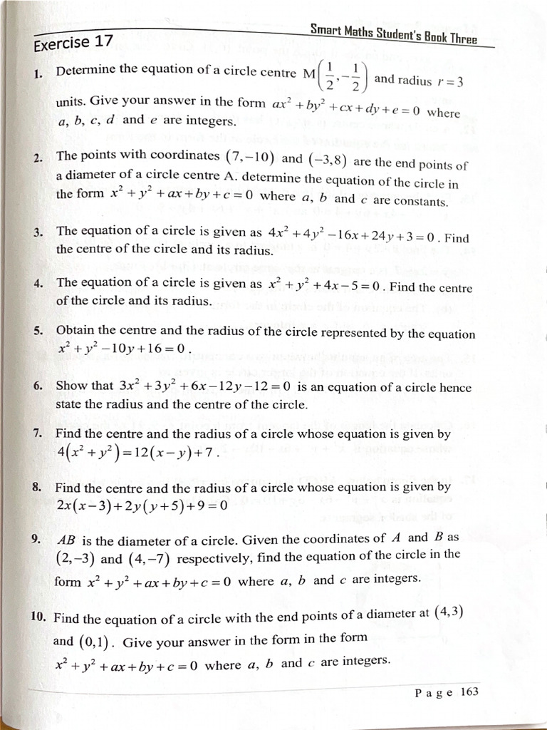 Exercise 17 | PDF