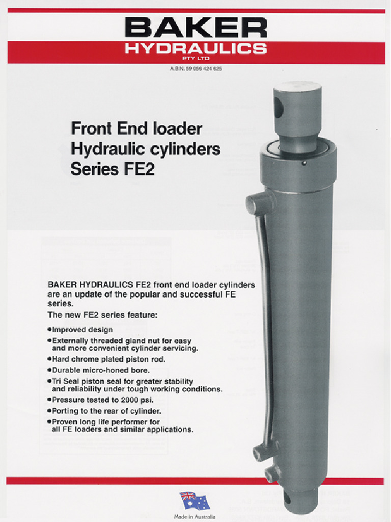 Baker Hydraulics Front End Loader | PDF