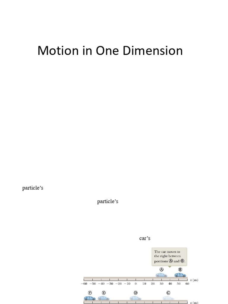 chapter 1 | PDF | Velocity | Acceleration