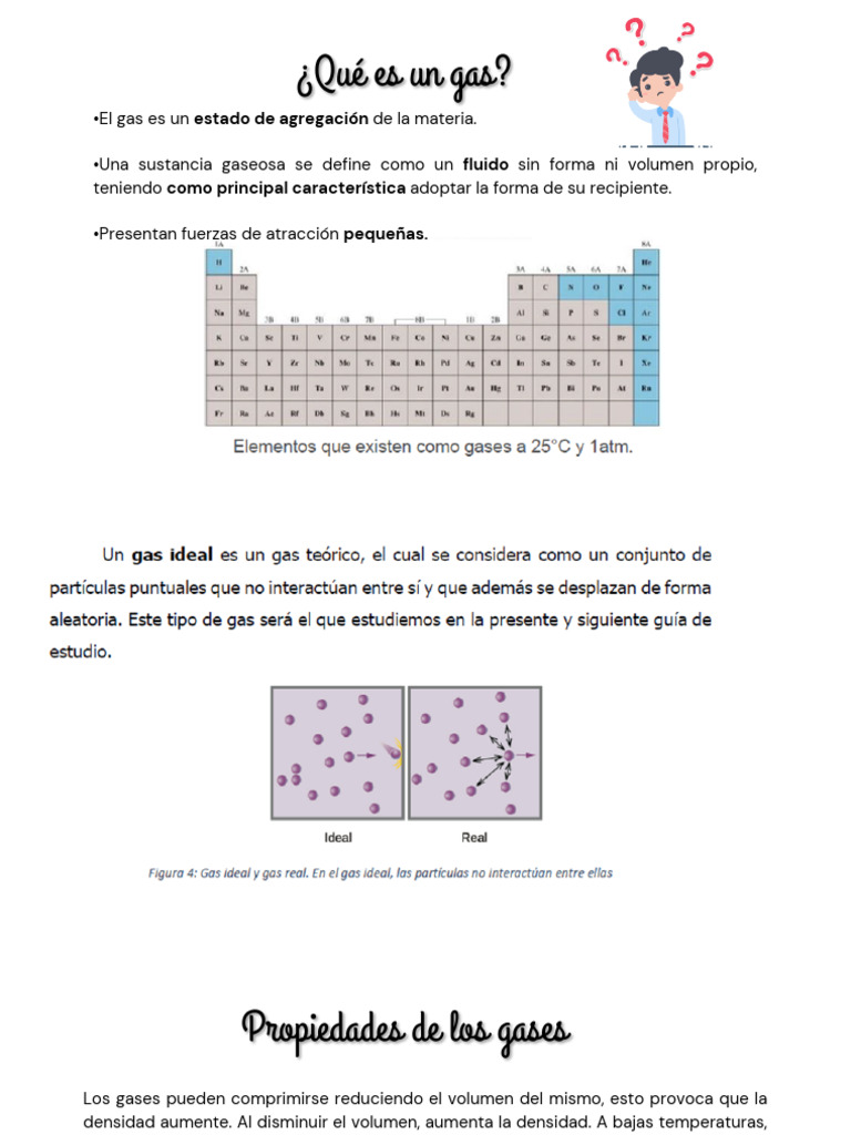 Propiedades y Leyes de los Gases | PDF