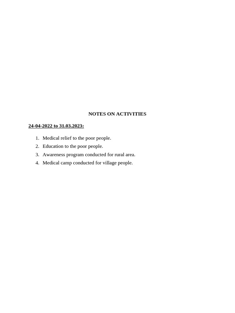 Community Support Initiatives Overview | PDF