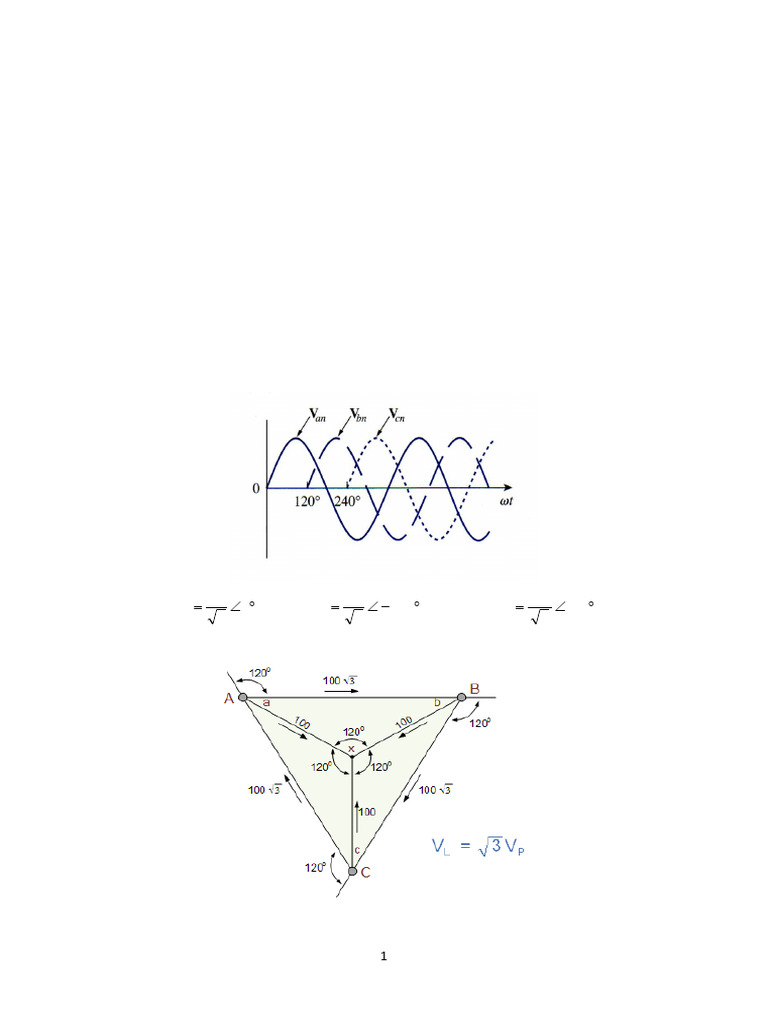 Three Phase Voltage and Transformer Basics | PDF | Transformer | Equipment