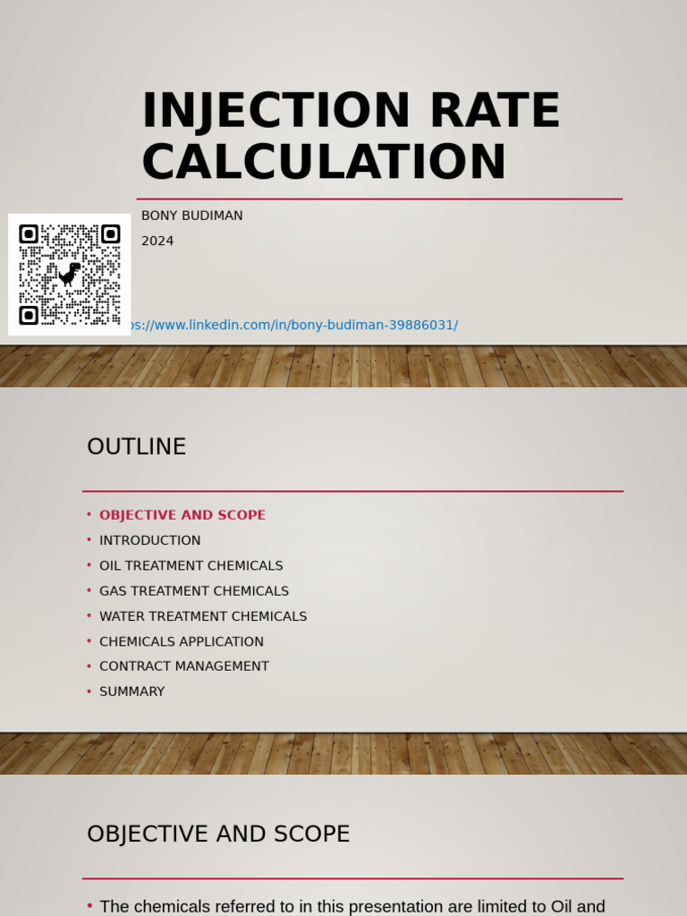 02. Injection Rate Calculation | PDF | Petroleum | Emulsion