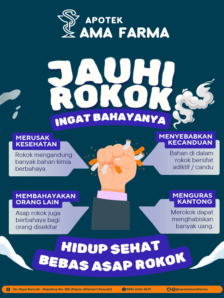 A3 Poster Bahaya Rokok | PDF
